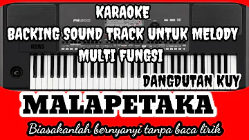 Malapetaka-Rhoma irama /karaoke backing track dangdut