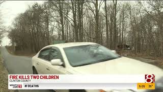 Fire kills 2 children in Clinton County, Indiana