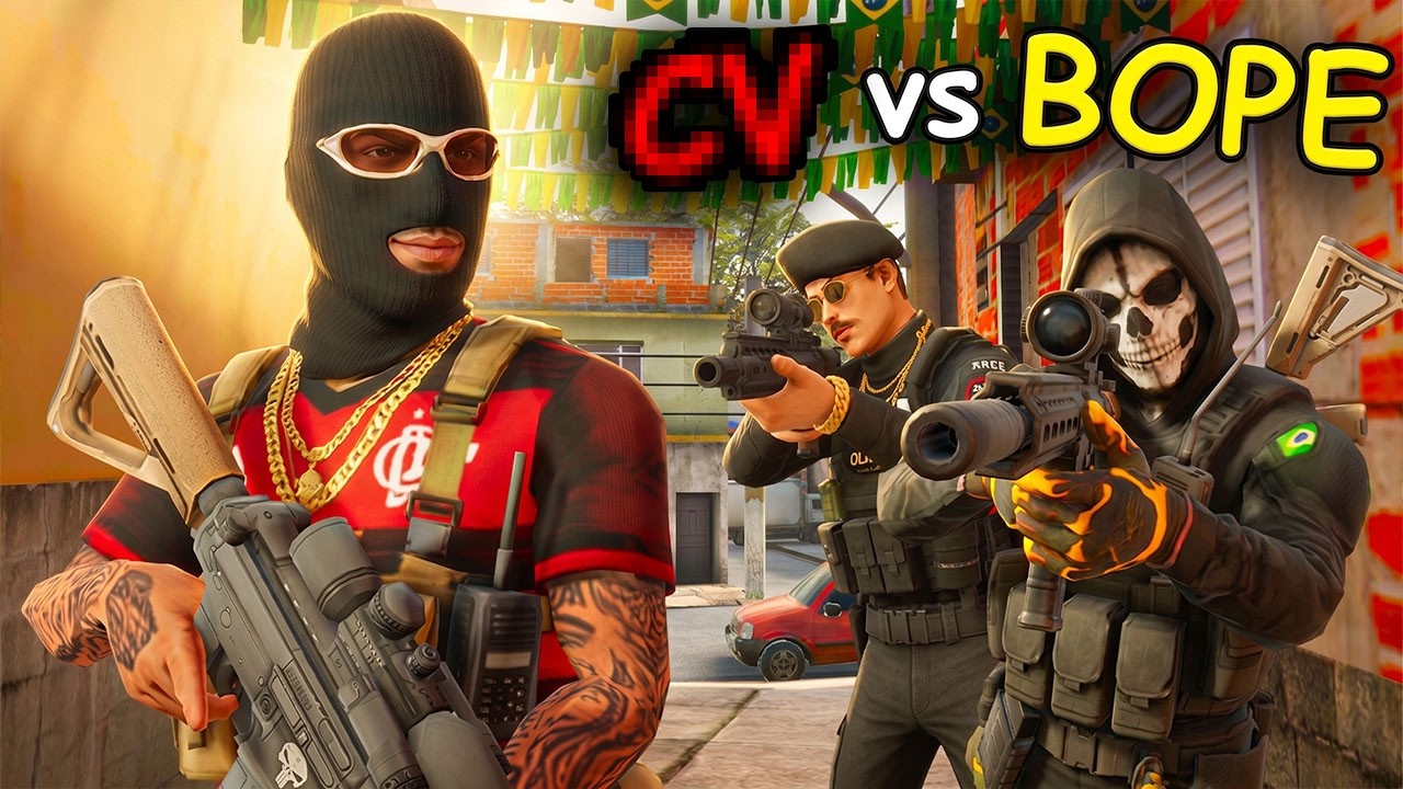 TIROTEIO INTENSO NA FAVELA