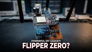 Flipper Zero? I built my own with Deauth, Evil Portal & nRF24 Jammer.