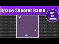 Create a simple space battle shooter game with WPF C# in visual studio