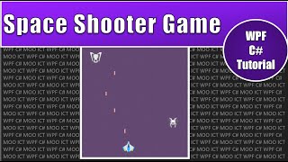 Create a simple space battle shooter game with WPF C# in visual studio screenshot 4