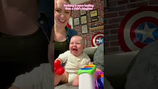 This is how easy it is to make kids laugh. #kids #foryou #funnyvideo #fyp #baby #funnyvideo