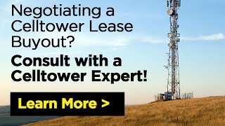 how to negotiate a cell tower lease buyout