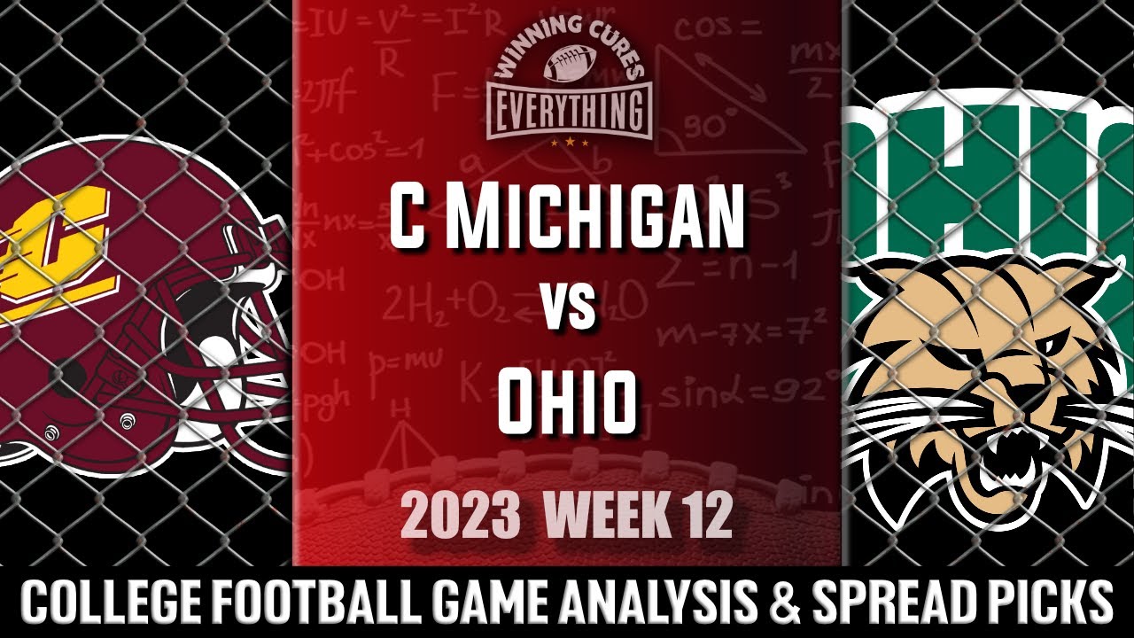Central Michigan vs Ohio Picks & Prediction Against the Spread 2023 ...