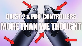 New Quest Controllers are BETTER Than We Thought! Battery, Features (Quest Pro & Quest 2)