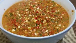 Homemade Sambal Belacan