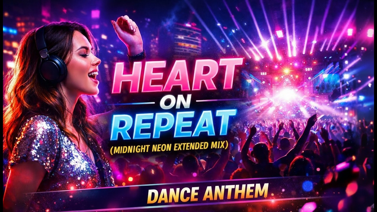 Heart On Repeat (Midnight Neon Extended Mix) | Energetic Dance Pop EDM Love Song 2026