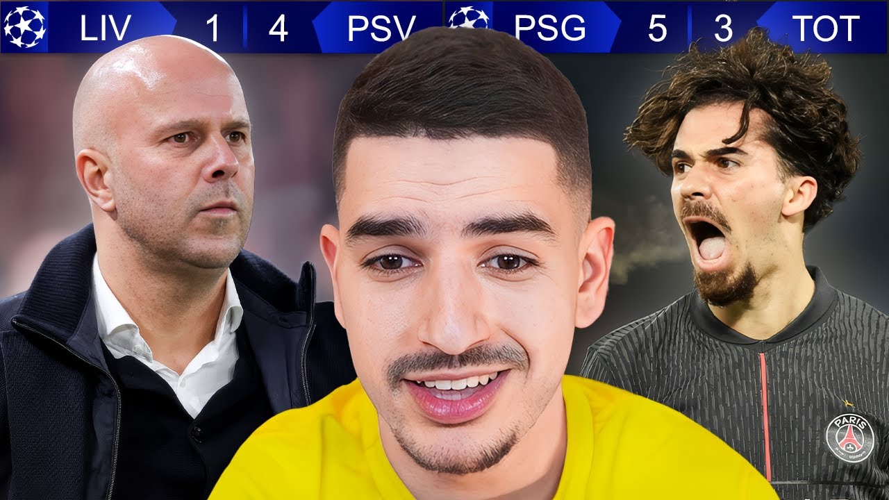 «Ливерпуль» опозорился, а «ПСЖ» обыграл «Тоттенхэм» со счетом 5:3!