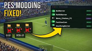 I FIXED Modding for PES 2021 & Football Life 2026