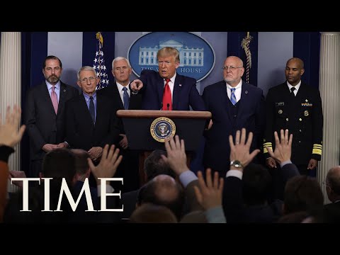 President Donald Trump and Coronavirus Task Force Hold Press Briefing | LIVE | TIME