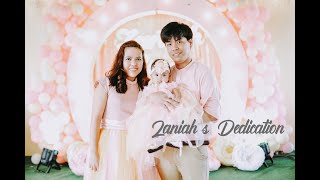 Zaniah's Dedication/Christening Video Highlights!