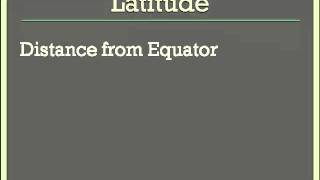 Finding Latitude