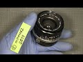 Re-grease Asahi Auto-Takumar 1:3.5 /35   A comparison between 3 different helicoid greases