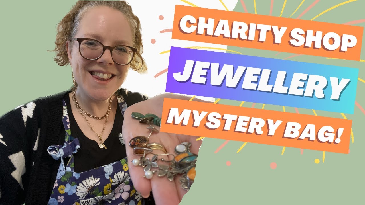Charity shop jewellery mystery bag unboxing – what jewelry treasures will we find?