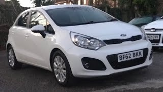 Used 2012 Kia Rio 2 Petrol 1.25 Review For Sale via Small Cars Direct, New Milton, Hampshire