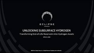 TCGR Webinar | From Liabilities to Energy Assets Unlocking Subsurface Hydrogen