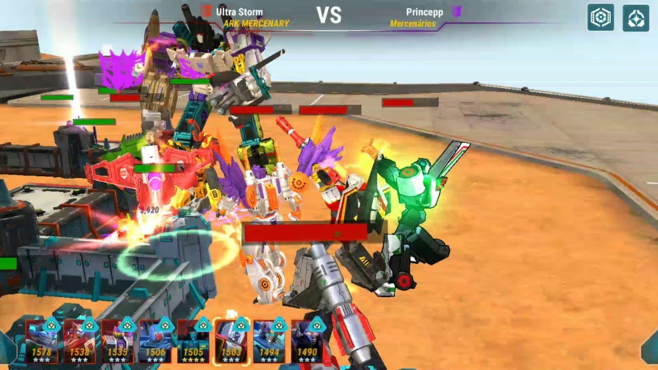 Decepticons vs Autobots ⚡ Transformers Earth Wars ⚡ Game Gameplay
