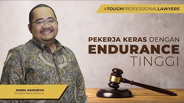 Pekerja Keras dengan Endurance Tinggi - Dendi Adisuryo