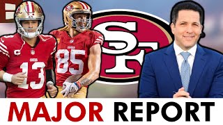 🚨MAJOR 49ERS DRAFT REPORT From Adam Schefter On 49ers Trading In Draft, Brock Purdy, George Kittle