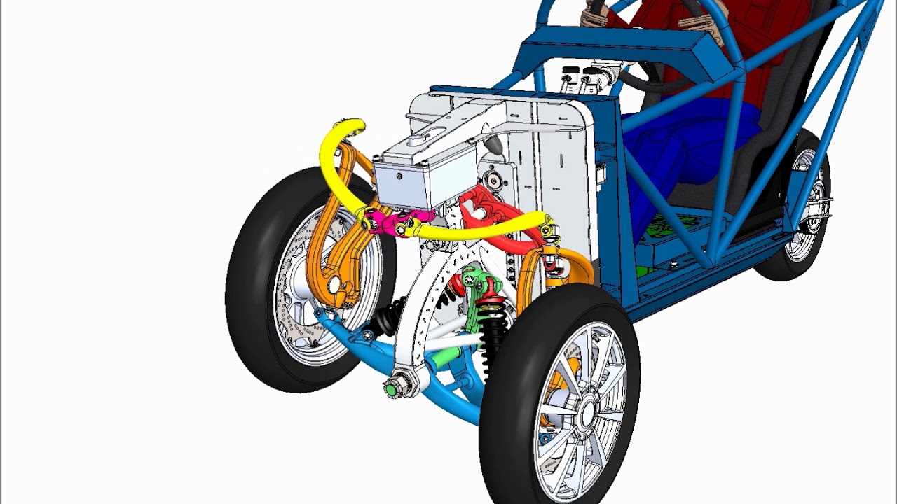 Wemoov front axle kinematics