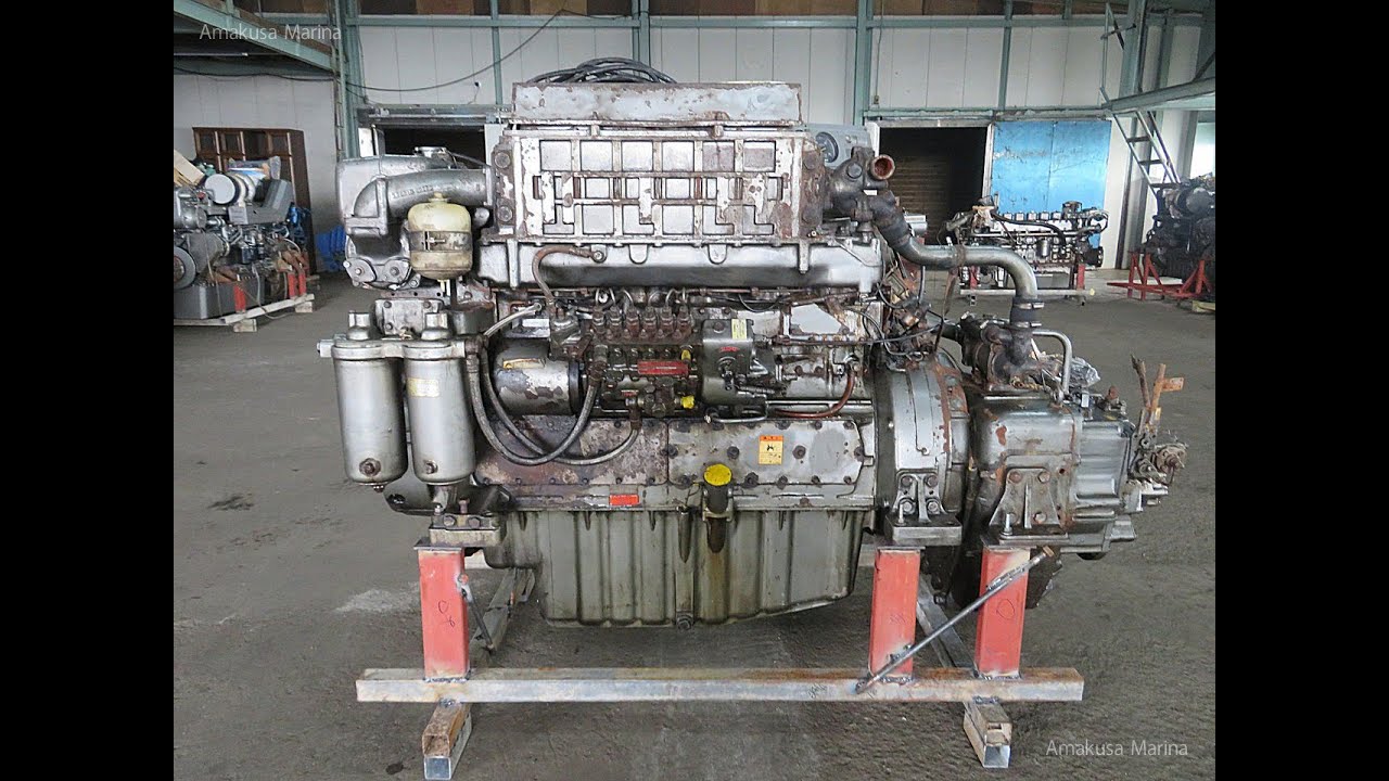 No.2713 ヤンマー 6KHA-ET 630ps(3.05) Yanmar 【Used Marine Engine 