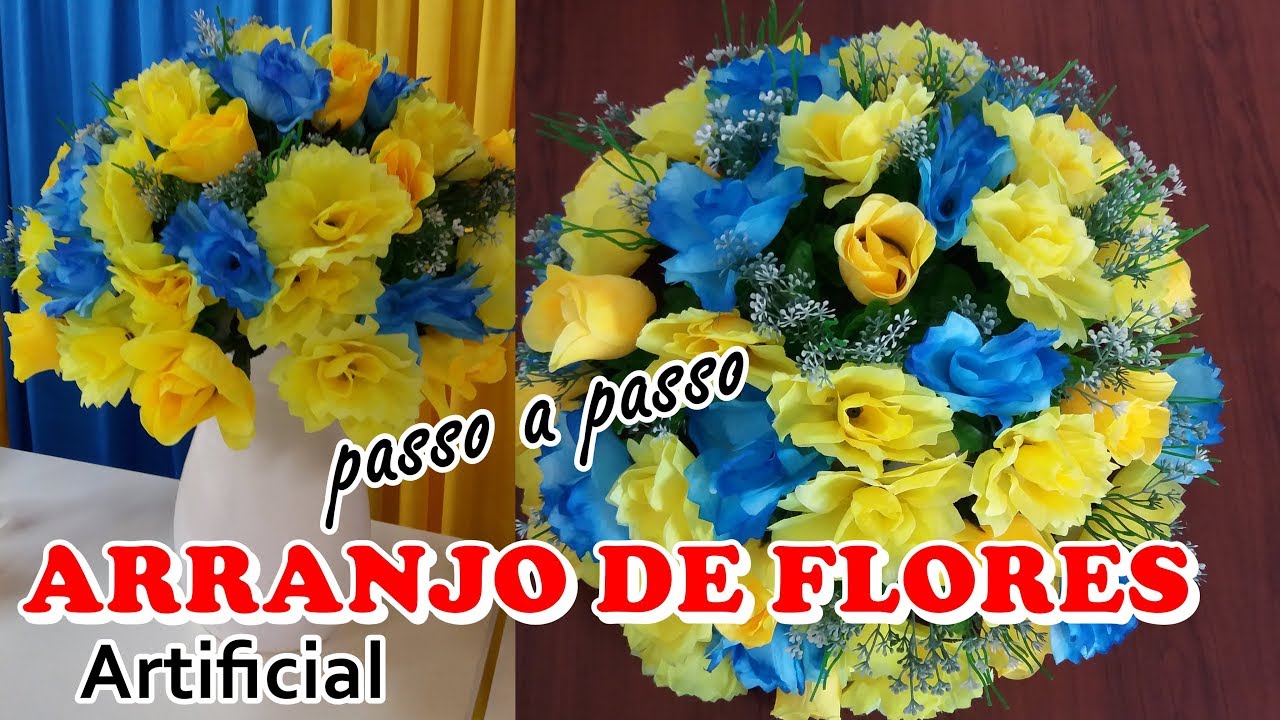 Como fazer ARRANJO DE FLORES Artificial - thptnganamst.edu.vn