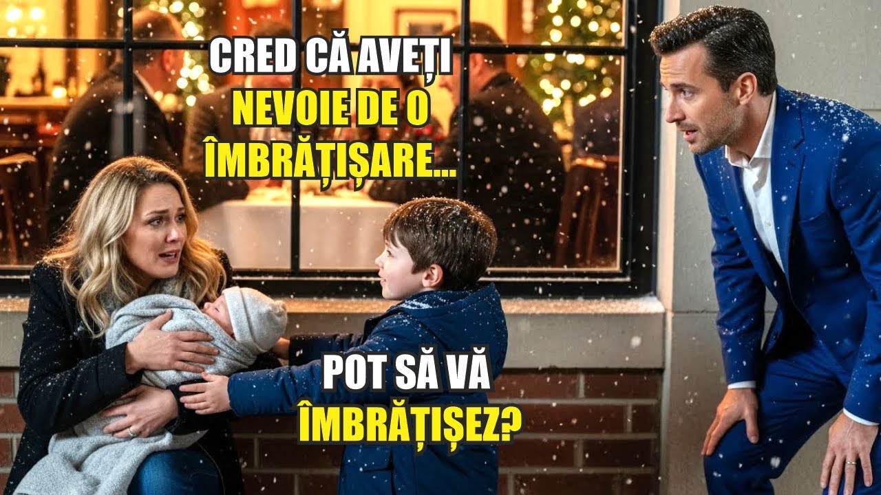 ÎN NOAPTEA DE CRĂCIUN, FIUL MILIARDARULUI VEDE O MAMĂ CU BEBELUȘ ȘI GESTUL LUI IMPRESIONEAZĂ PE TOȚI