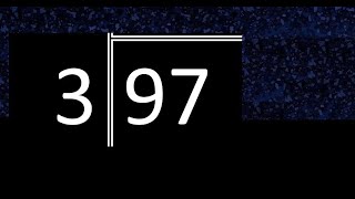 Dividir 97 Entre 3 Division Inexacta Con Resultado Decimal De 2 Numeros Con Procedimiento