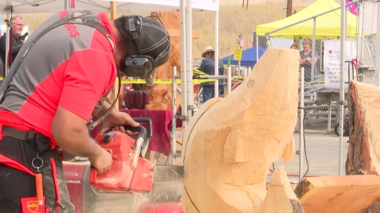 Artists gather in Libby for International Chainsaw Carving Championship