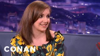 Lena Dunham On The Scenes Of Girls Conan On Tbs
