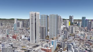 妄想MAP「西新宿三丁目西地区再開発」の風景