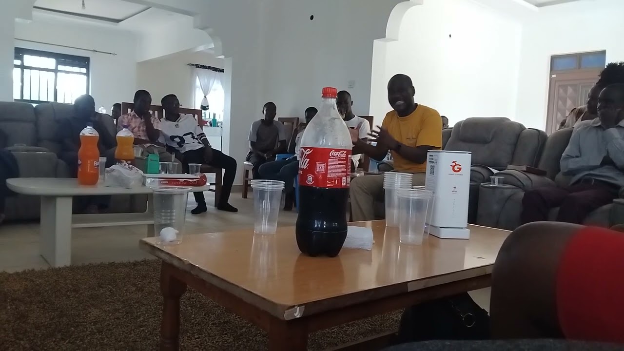 Youth's Fellowship at Brother Achayo's home.