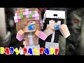 MONSTERS IN THE CLOSET! Minecraft Baby Daycare w/LittleKellyandCarly, Raven and Leo (Roleplay)