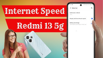 Redmi 13 5g me Internet Speed Show Kaise Kare | Redmi 13 5g Data Speed Show kare