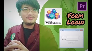 Cara Membuat Form login Sederhana | visual basic 6.0 (Indonesia)