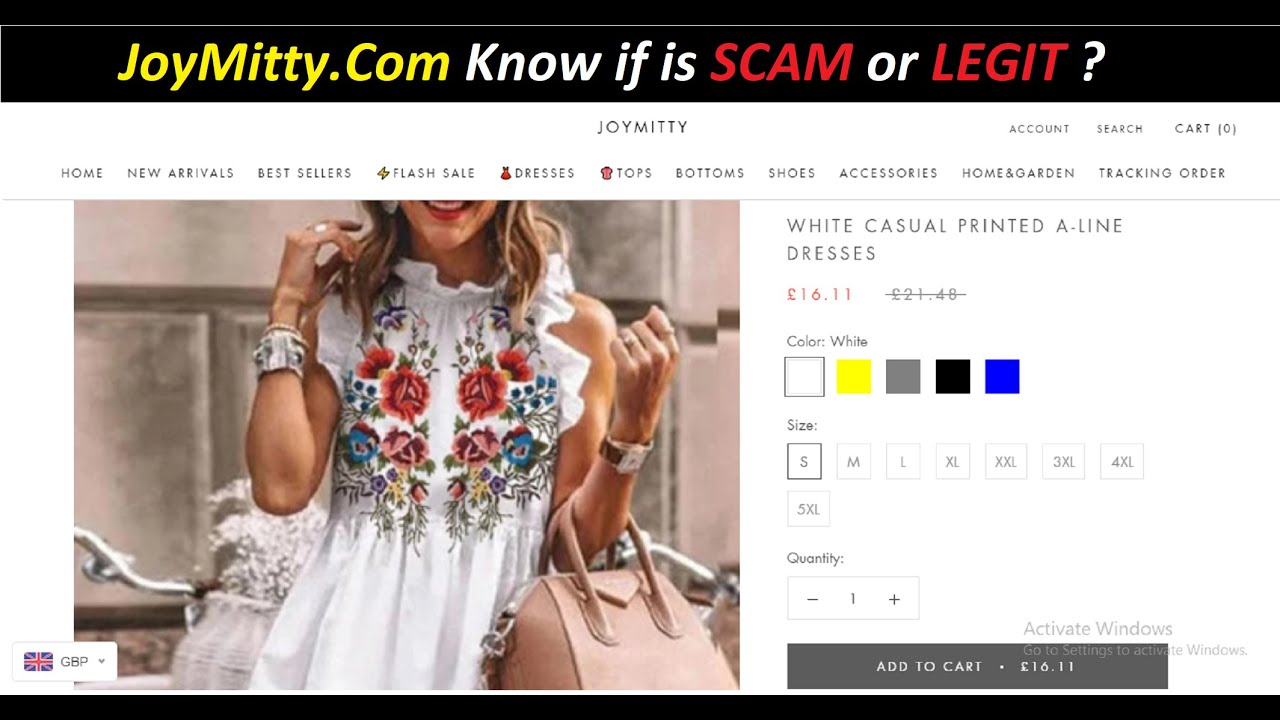 JoyMitty ! JoyMitty dresses ! JoyMitty.Com Know if is SCAM or LEGIT