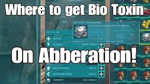 How to get Biotoxin on Abberation
