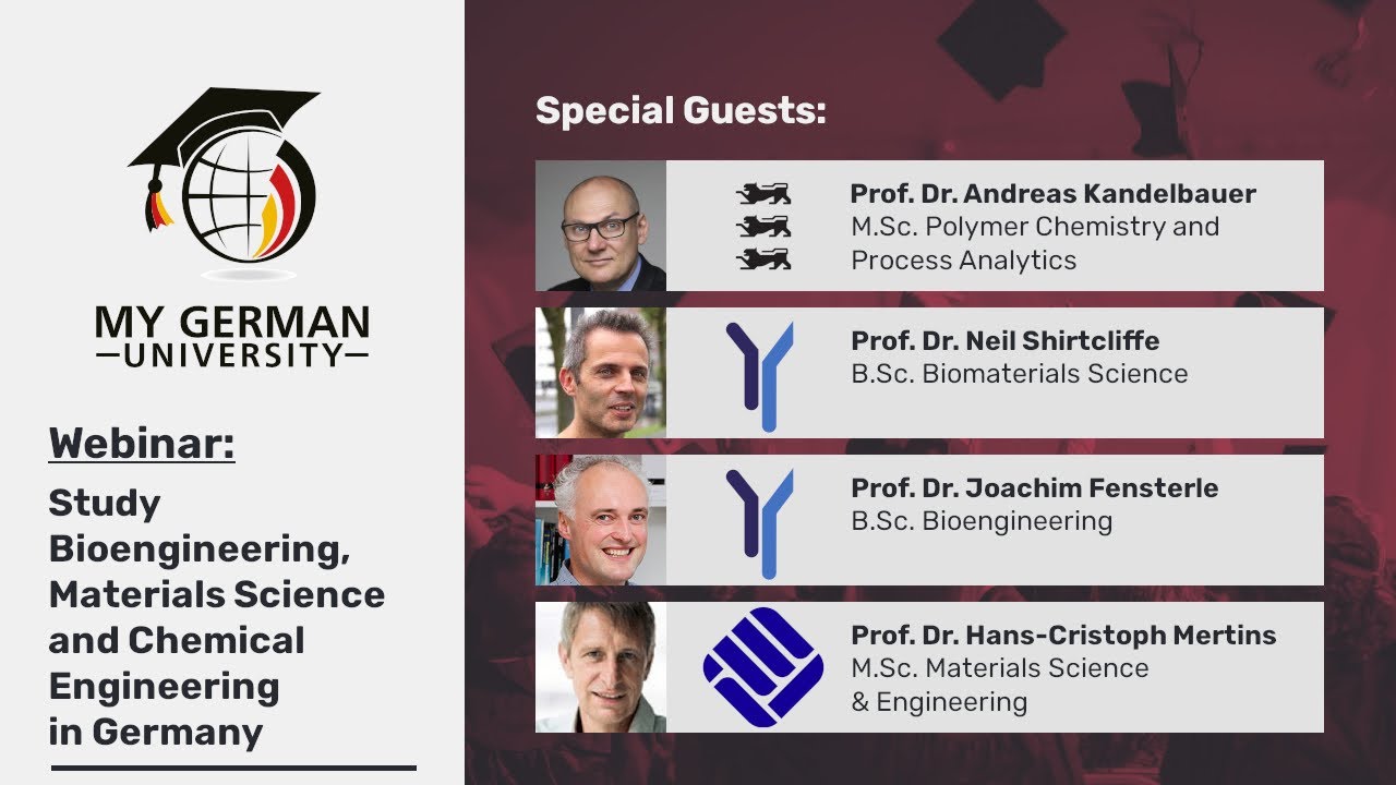 inar Study Bioengineering, Materials Science & Chemical Engineering