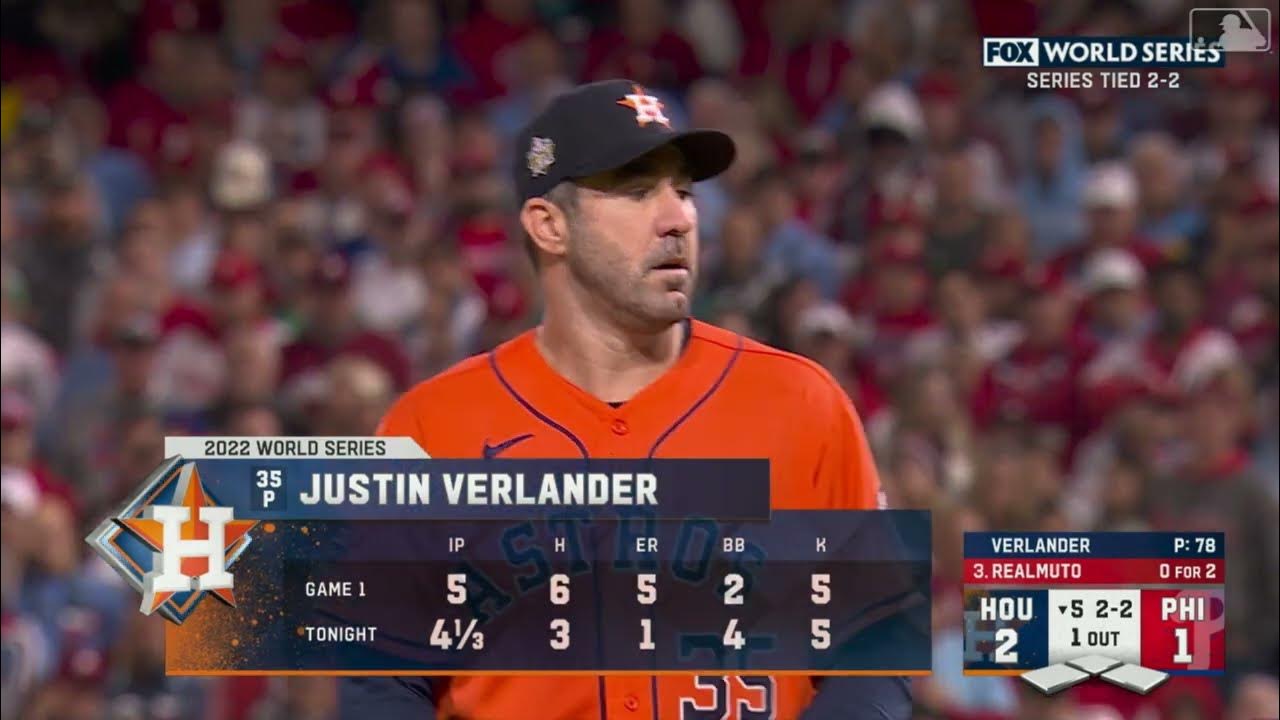 Astros' Justin Verlander dominates for first ever World Series win!! 