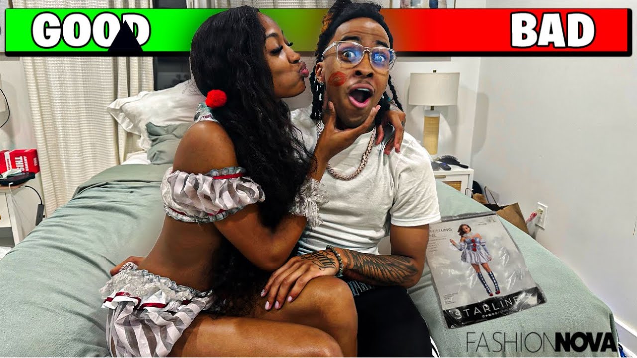 HAVING SOMEONE RATE MY @FashionNova SEXY COSTUMES… I KISSED THEM😱💋