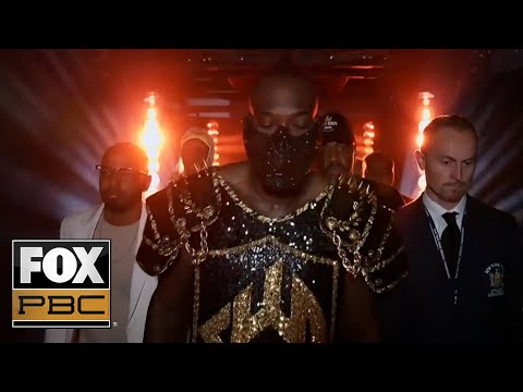 Deontay Wilder and Robert Helenius’ walk outs | PBC on FOX | Wilder vs. Helenius