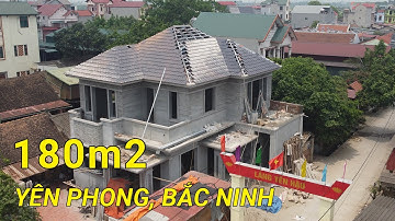 Tham quan công trình thi công mái ngói bằng hệ khung kèo thép nhẹ VietRoof tại Bắc Ninh