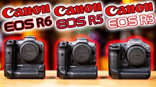 Canon EOS R6 vs R5 vs R3: Which Camera SHOULD You Buy? (2022)