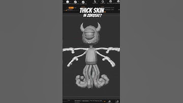 Thick Skin in zBrush