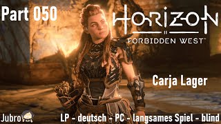 Horizon - Forbidden West - PC - deutsch - blind - Part 050 - Carja Lager