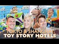 TOKYO VS. SHANGHAI: Asia Disneyland Toy Story Hotels | Room Tours, Snacks, Review