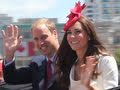 Prince William and Kate Middleton at Downtown Ottawa during Canada Day 2011