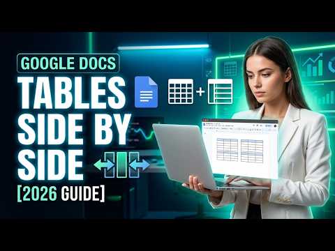 How to Put Two Tables Side by Side in Google Docs [2026 Full Guide]