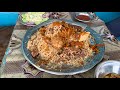 Street Food In Peshawar - MOUNTAIN OF KABULI PULAO - Chapal Kebab, Raw Meat BBQ in Pakistan